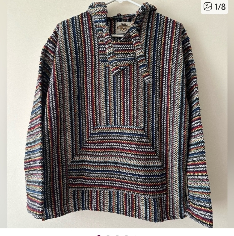 Cozy Multicolor Striped Hoodie